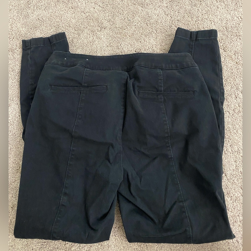 Loft Outlet Black Curvy Skinny Ankle Pants - Picture 3 of 4